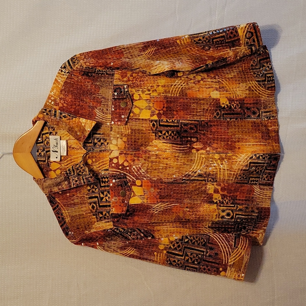 N Touch Sequin Blazer